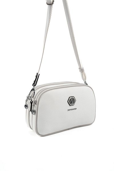 Silver Polo Silver & Polo White - A.grey SP745 Geantă de damă