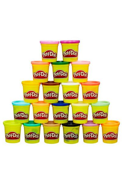 Moschino Play-Doh A7924EUC modeling clay set, 20 jars, multicolor