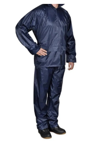 Global YAĞMURLUK ALT ÜST KAPŞONLU KOMPLE TAKIM 2XL