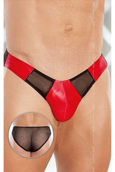 Softline Thong panties, model 4466, red, size M/L