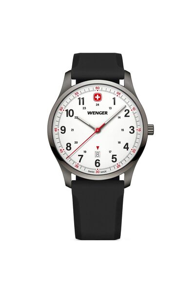 Wenger Ανδρικό Ρολόι Wenger 01.1441.132, Quartz, 42mm, 5ATM