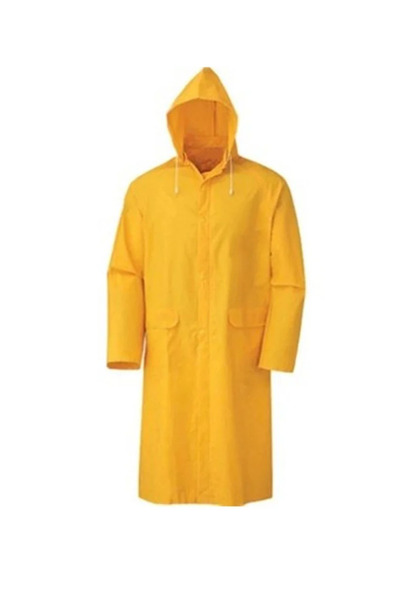 Gülal معطف واق من المطر ثلاث نجوم فضي أصفر مقاس XL