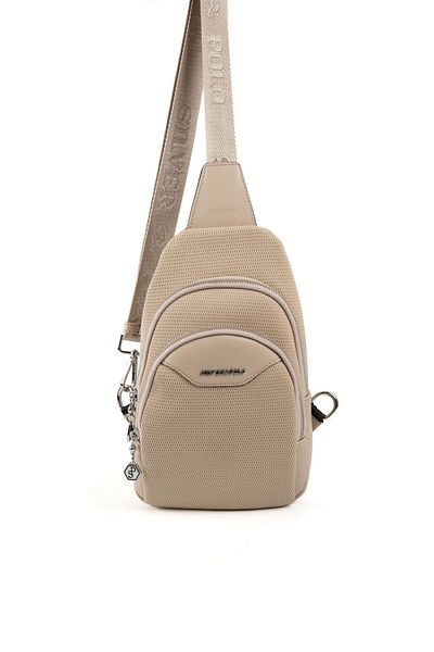 Silver Polo Silver & Polo Sand Beige Sp959 Women's Body Bag