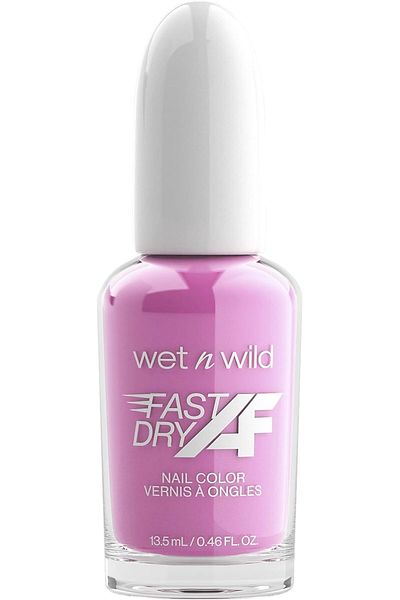 WET N WİLD Fast Dry AF Nail Polish Color, Pink Heels On The Beach | Quick Drying - 40 Seconds - 5 Days, Shine