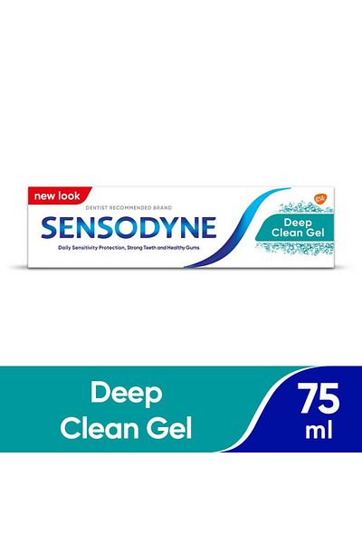 Sensodyne Deep Clean Gel Toothpaste 75 ml