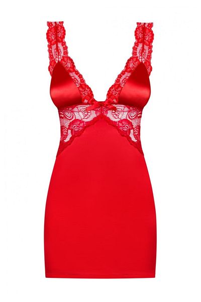 obsessive Lingerie set, Obsessive, shirt and thong, XXL