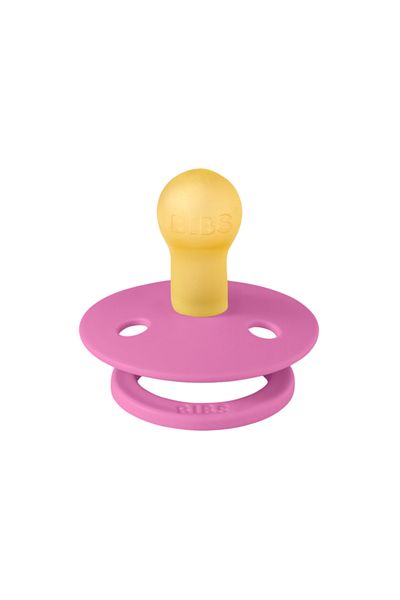Bibs Latex Pacifier, BIBS Colour, round nipple, 6 months+, Bubblegum