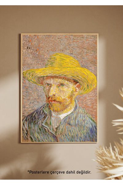 One Little Happiness Αφίσα VINCENT VAN GOGH Αισθητική αφίσα τοίχου, αφίσα χωρ...