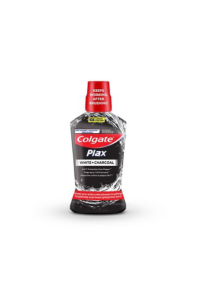 Colgate Plax White + Charcoal Mouth Wash 500 ml