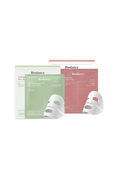 Biodance [BIODANCE] Mask Set (Refreshing Sea Kelp 4 ea + Bio-Collagen 4 ea)
