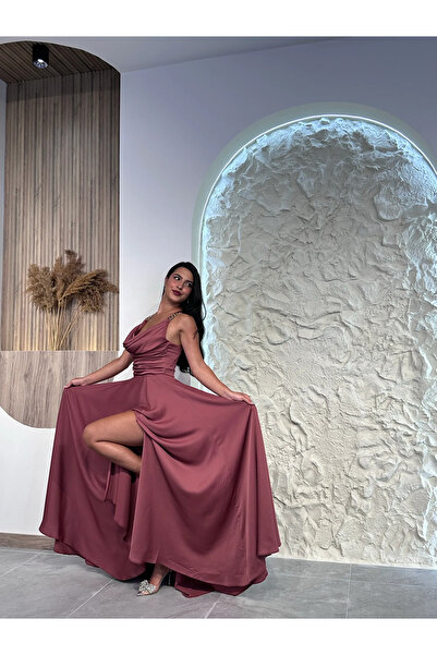 Kyra Studios 2005 Zincir Askı Abiye Elbise