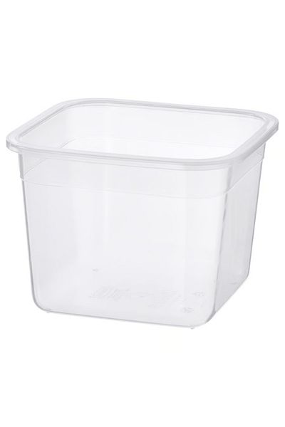 IKEA Food container, square/plastic, 1.4 l