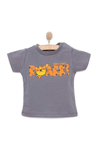 ebebek Hello Baby HelloBaby Erkek Bebek Basic Tişört Kaplan Desenli Bisiklet ...