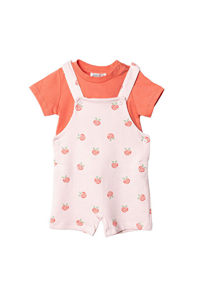 ebebek Hello Baby Yenidoğan Şort Salopet-Tshirt