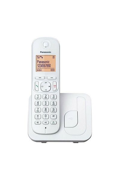 PANASONIC Telefon wireless Panasonic KX-TGC210, alb-amber