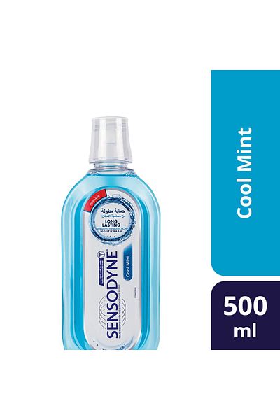 Sensodyne Mouth Wash Cool Mint 500 ml