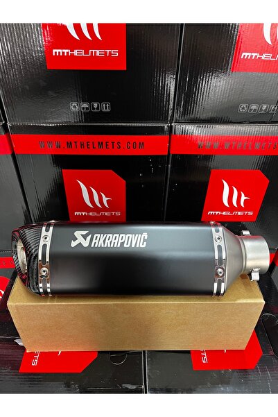 Akrapovic Akrep egzoz siyah 226