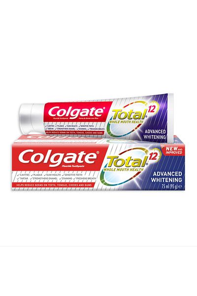 Colgate Total 12 Advanced Whitening Toothpaste 75 ml