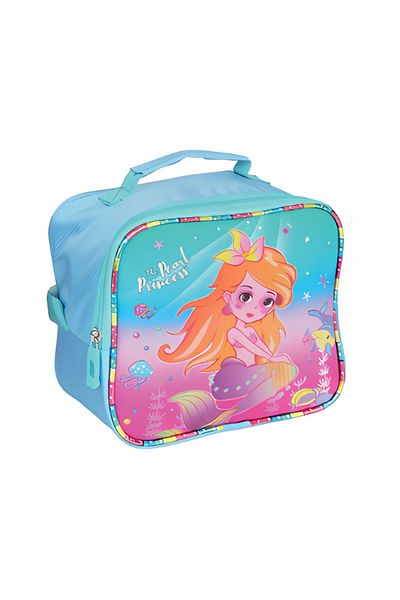 Benittokids Cutie termică pentru prânz cu model sirenă cu sclipici Relaxion 3323