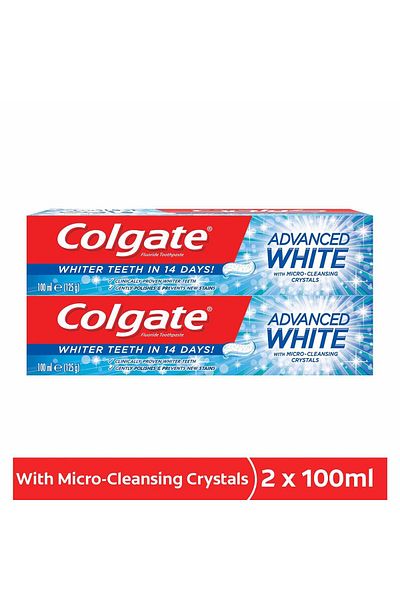Colgate Micro-Cleansing Crystal Toothpaste Value Pack 2 x 100 ml