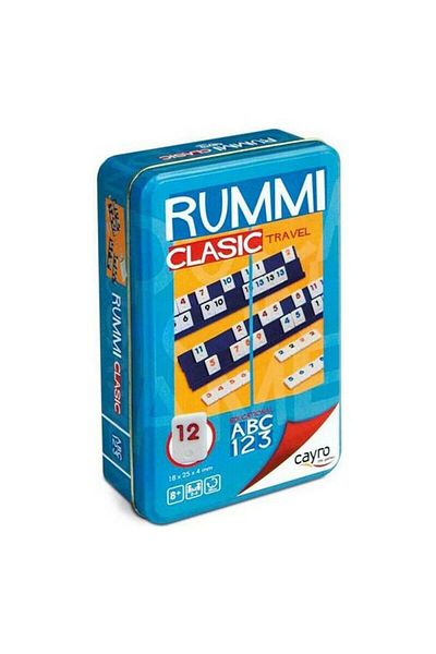CLEMENTONI Board game Rummi Classic Travel Cayro 150-755, 11.5 x 19.5 cm