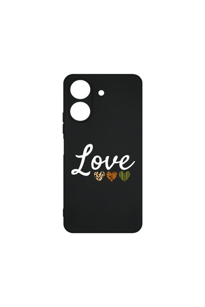 bestcase ® Husa Slim Silicon pentru Xiaomi Redmi 13C 4G, Love, 1736184 B 1875