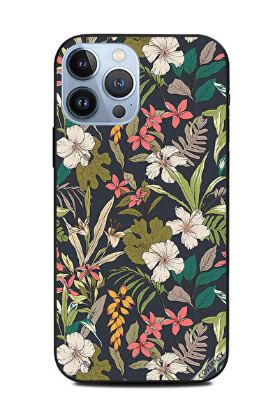 Covernex غطاء حماية لهاتف Apple iPhone 13 Pro Max بنمط زهور مختلط