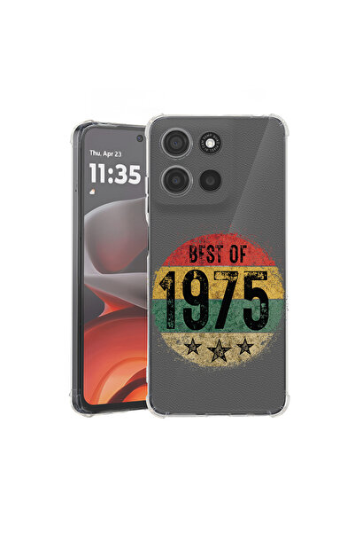 bestcase Carcasă antișoc pentru Motorola Edge 60 Pro cu design Best Of 1975, ...