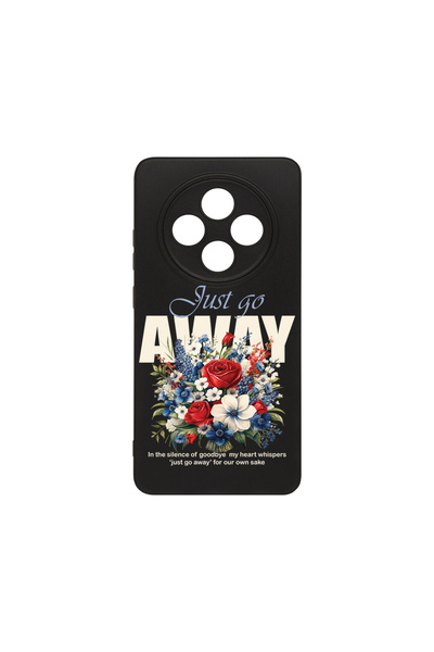 bestcase Husă Slim Silicon pentru OPPO Reno12 F / Reno12 FS, Just Go Away, 18...