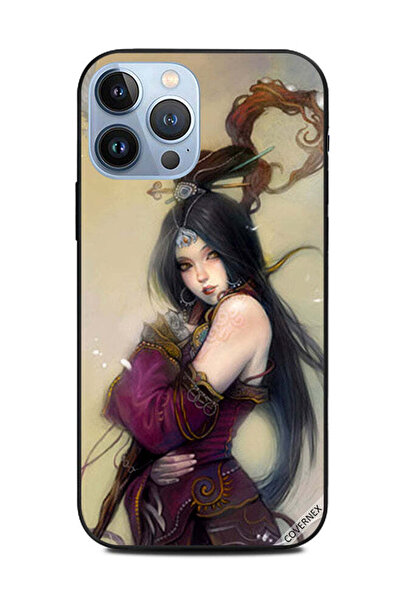 Covernex غطاء حماية لهاتف Apple iPhone 13 Pro Max - رسمة فنية للأميرة