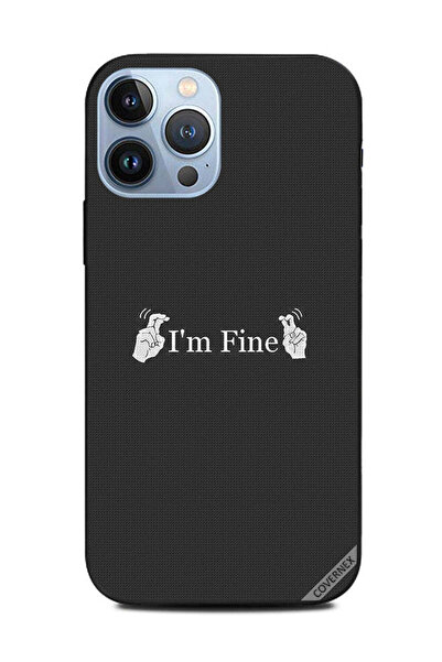 Covernex غطاء حماية لهاتف Apple iPhone 13 Pro Max أنا بخير