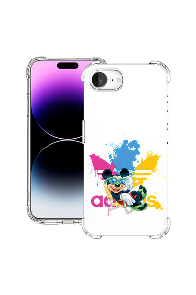 bestcase ® Удароустойчив калъф за Apple iPhone 16e, Mouse Life, 1988231 AS 1838