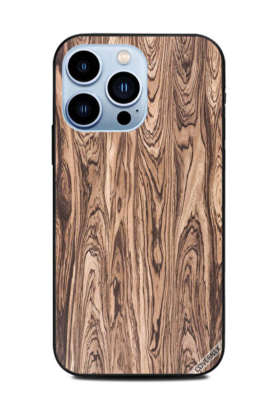 Covernex غطاء حماية لهاتف Apple iPhone 13 Pro بنمط الخشب القديم