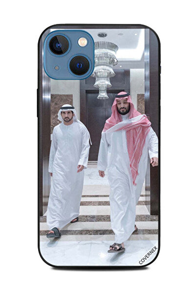 Covernex غطاء حماية لجهاز ابل ايفون 13 محمد بن سلمان والشيخ حمدان