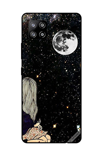 Covernex Protective Case Cover For Samsung Galaxy A42 Looking At Moon