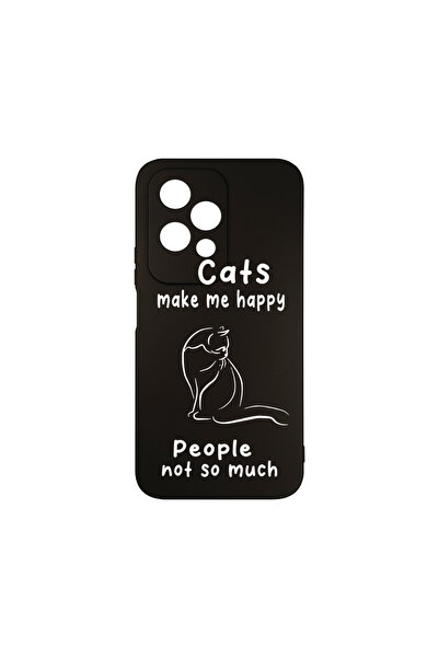 bestcase ® Husa Slim Silicon pentru Honor 200 Lite 5G, Cats And People, 1805821 B 1852