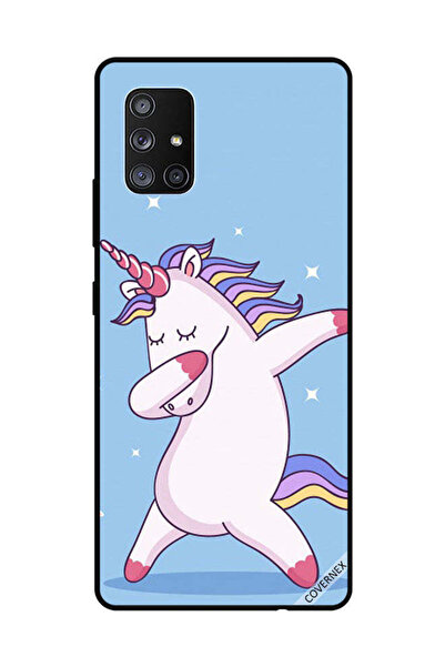 Covernex غطاء حماية لهاتف سامسونج جالاكسي A71 يونيكورن أزرق داكن