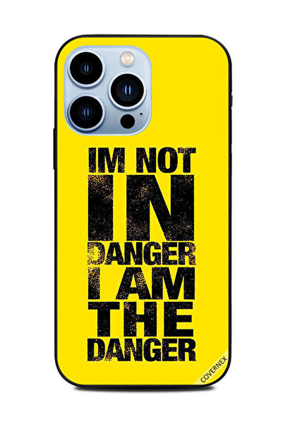 Covernex غطاء حماية لهاتف Apple iPhone 13 Pro أنا لست في خطر أنا الخطر
