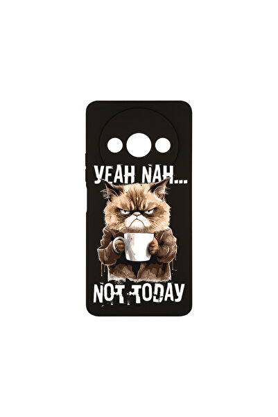 bestcase ® Husa Slim Silicon για Xiaomi Redmi A3, Όχι Σήμερα, 1788878 B 1878