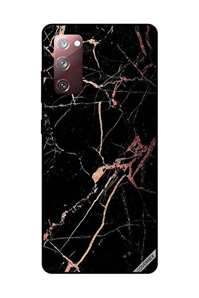 Covernex Protective Case Cover For Samsung Galaxy S20 FE Racked Black Marble ...