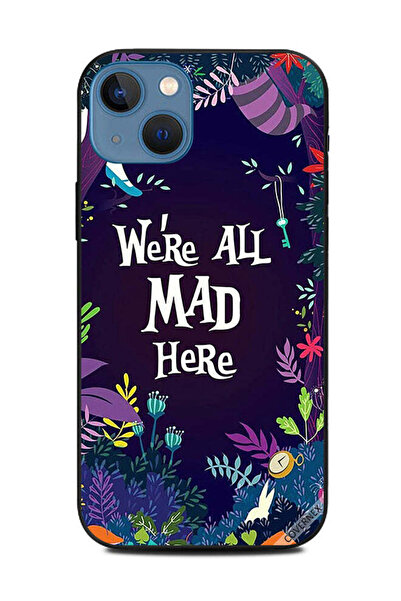 Covernex غطاء حماية لجهاز Apple iPhone 13 - نحن جميعًا مجانين هنا