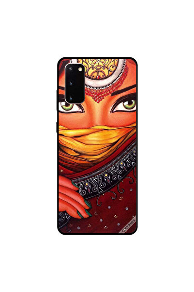 Covernex غطاء حماية سامسونج جالكسي S20 بطبعة فتاة الرموش الجميلة