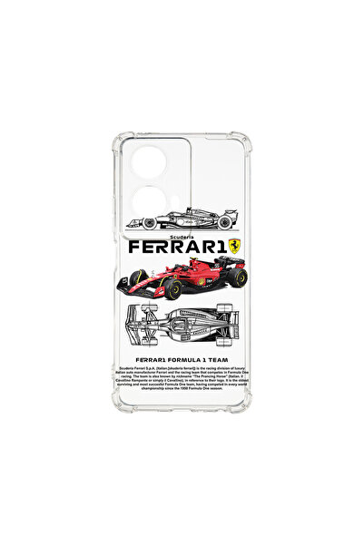 bestcase ® Husă antișoc pentru Motorola Edge 50 Fusion, Ferrari Scuderia, 180...