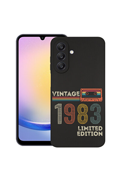 bestcase ® Carcasă subțire din silicon pentru Samsung Galaxy S25 Edge, 1983 - Bandă vintage, 1988289 B 1979