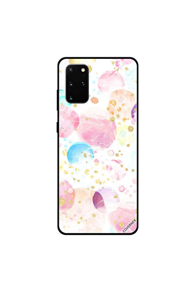 Covernex غطاء حماية لهاتف سامسونج جالكسي S20 بلس بألوان الطلاء ونقاط ذهبية لامعة