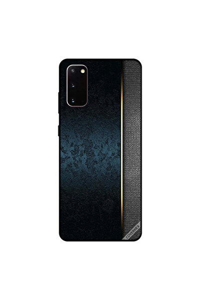 Covernex غطاء حماية لهاتف سامسونج جالكسي S20 بنقشة جلد أخضر داكن
