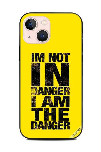 Covernex غطاء حماية لهاتف Apple iPhone 13 Mini أنا لست في خطر أنا الخطر