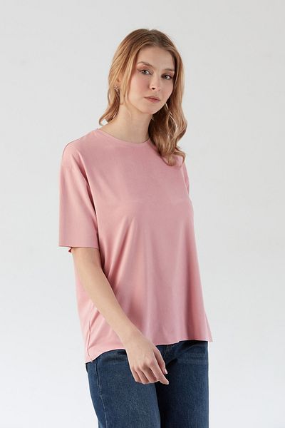 Fulla Moda Μπλούζα Basic Bisiklet Yaka Oversize Modal