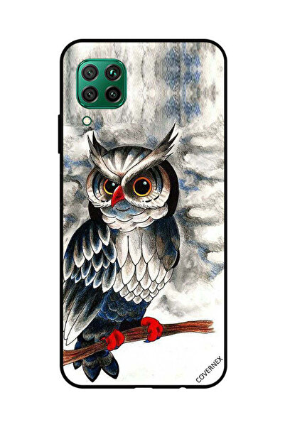 Covernex غطاء حماية لهاتف هواوي نوفا 7i / P40 لايت - رسم بومة