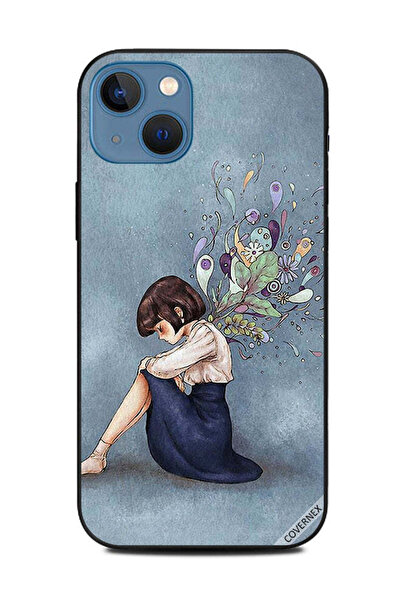 Covernex غطاء حماية لهاتف Apple iPhone 13 Lonely Girl